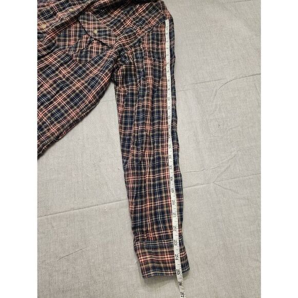 Pendleton Kingston shirt Fitted Flannel men plaid button up pockets cotton multi - Picture 6 of 9